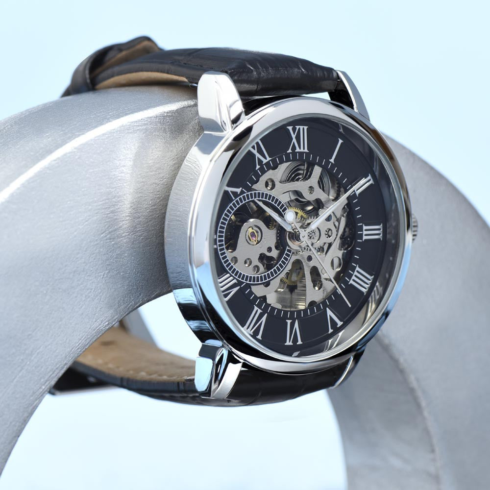 Men's Openwork Watch + MC - Son's Graduation
