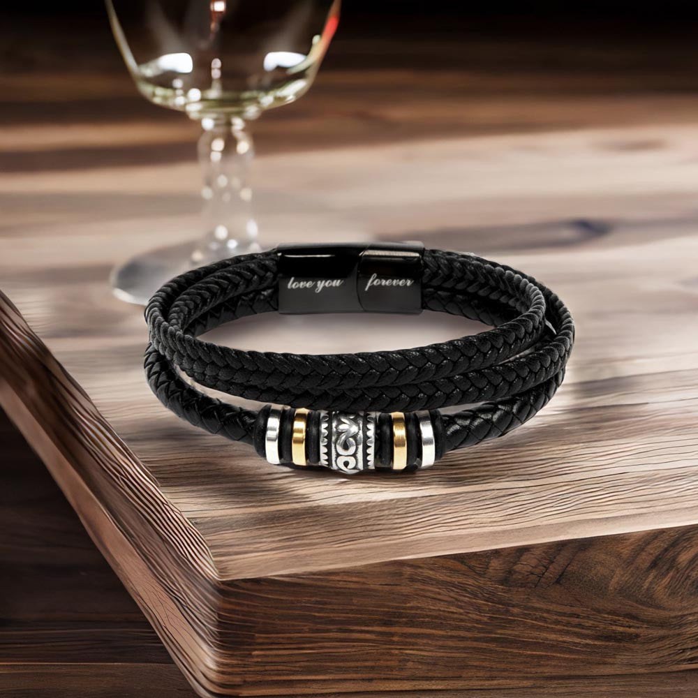 Son's Graduation - Love You Forever Bracelet
