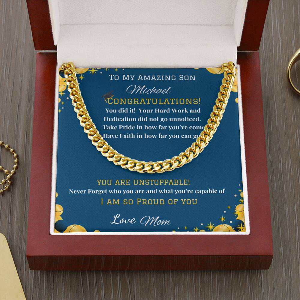 Cuban Link Chain w/ Lux Box - Unstoppable