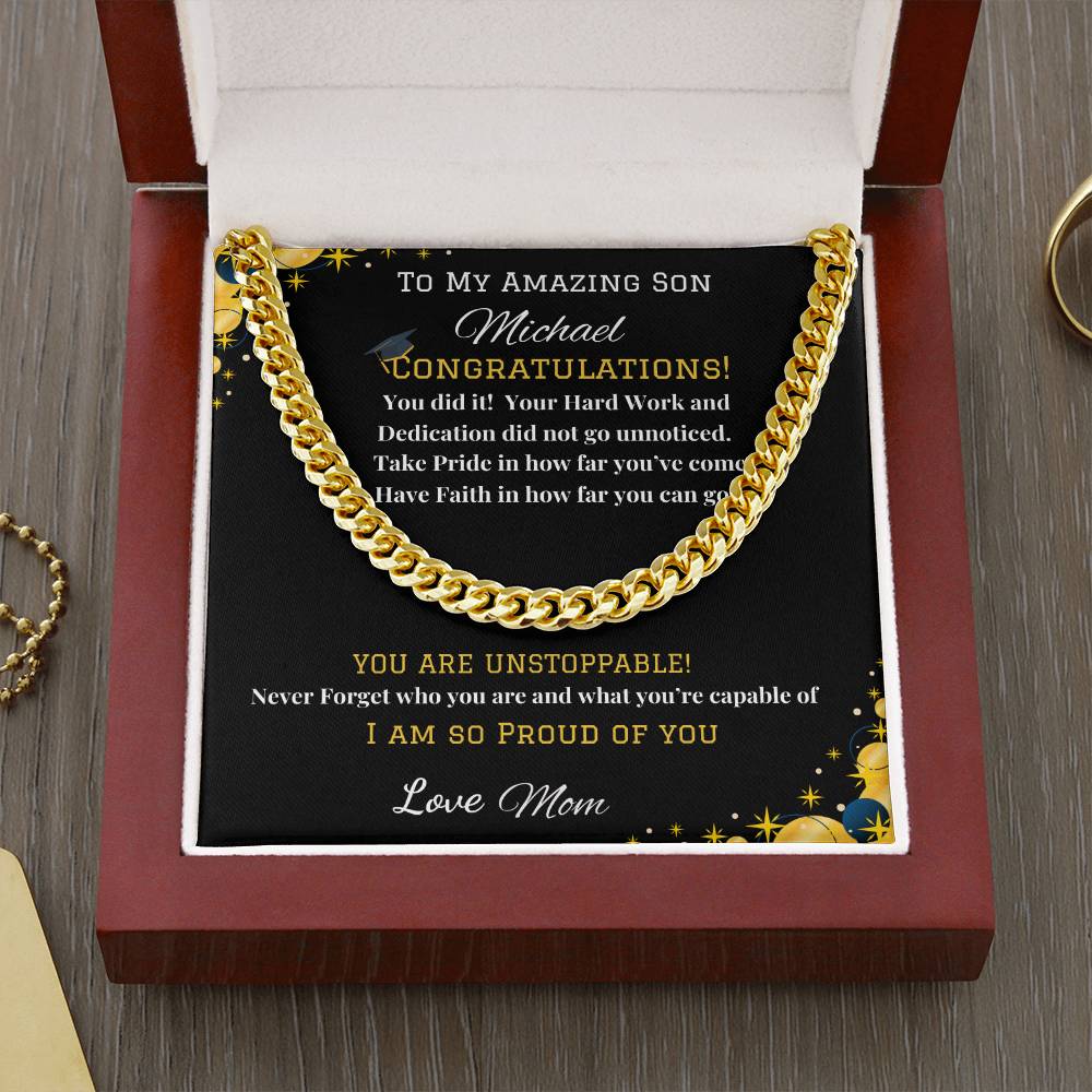 Cuban Link Chain w/ Lux Box - Unstoppable