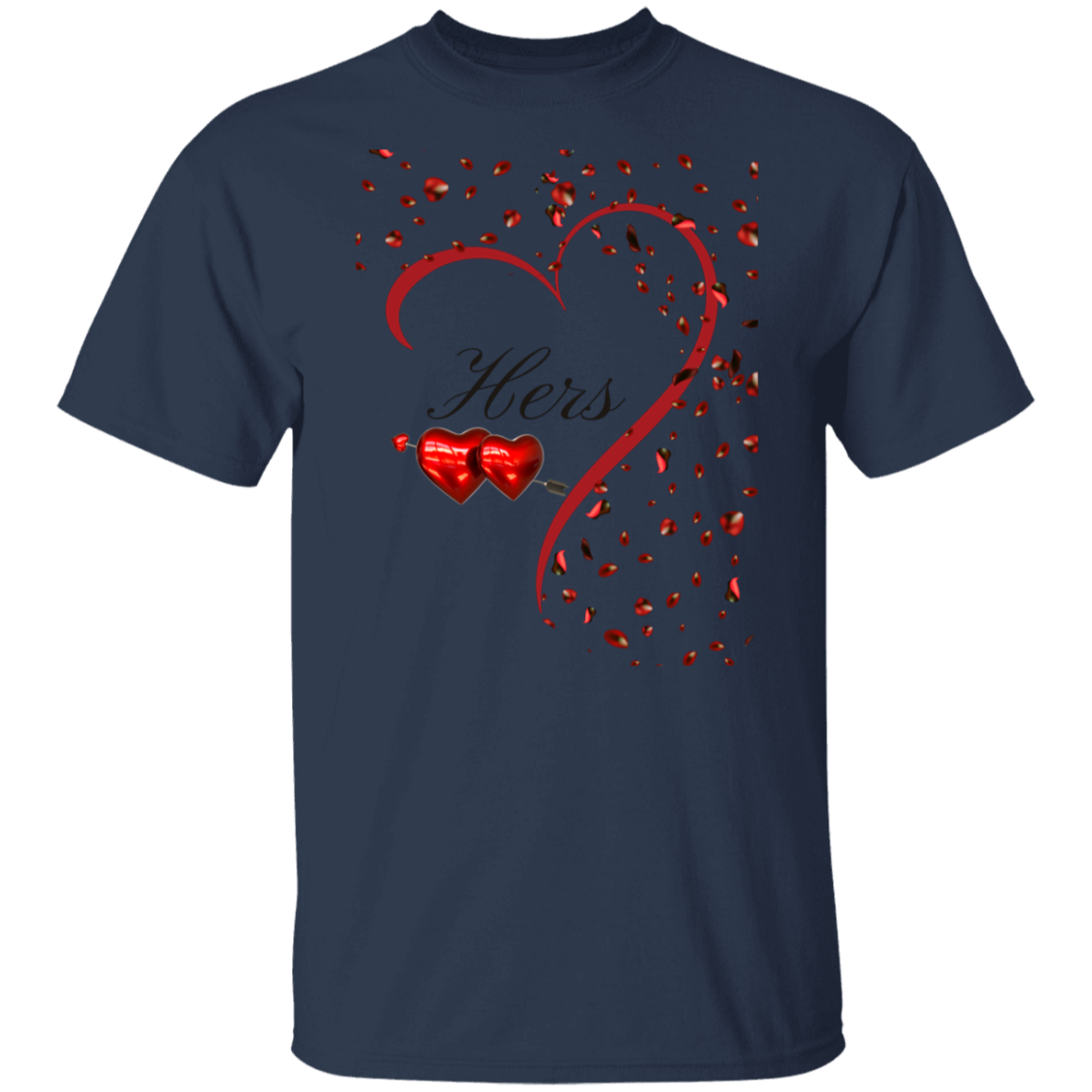 His and Hers Valentine/T Shirt