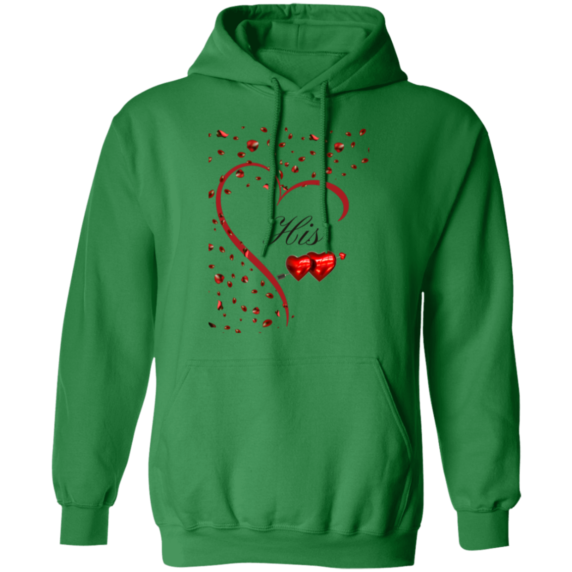 His and Hers Valentine Hoodie