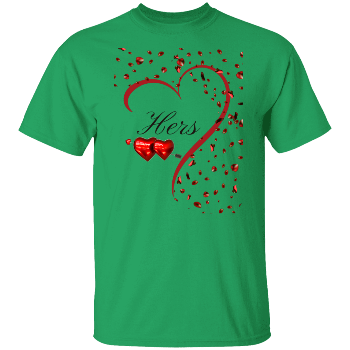His and Hers Valentine/T Shirt