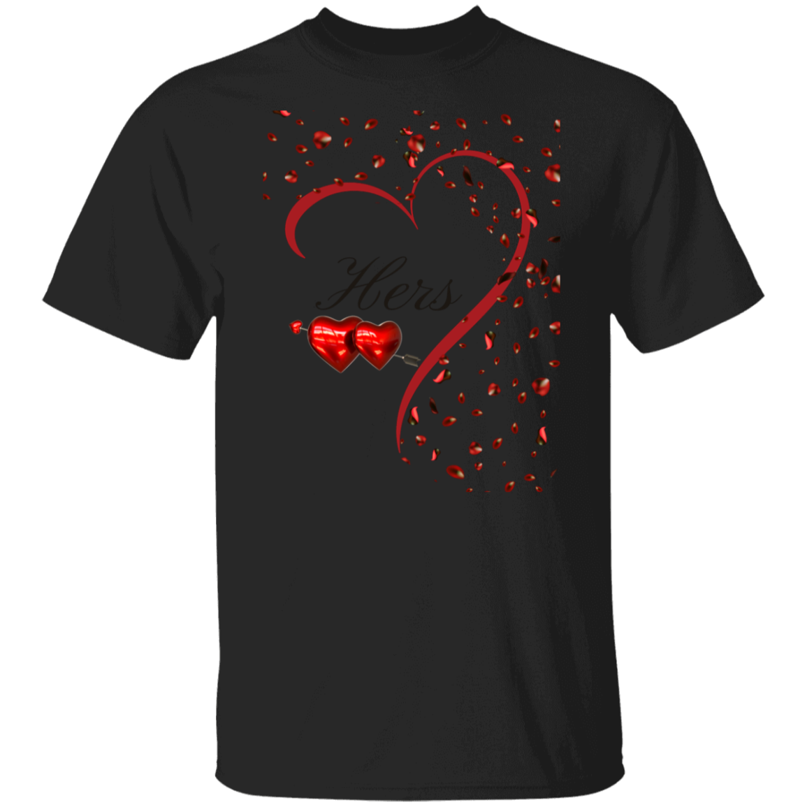 His and Hers Valentine/T Shirt