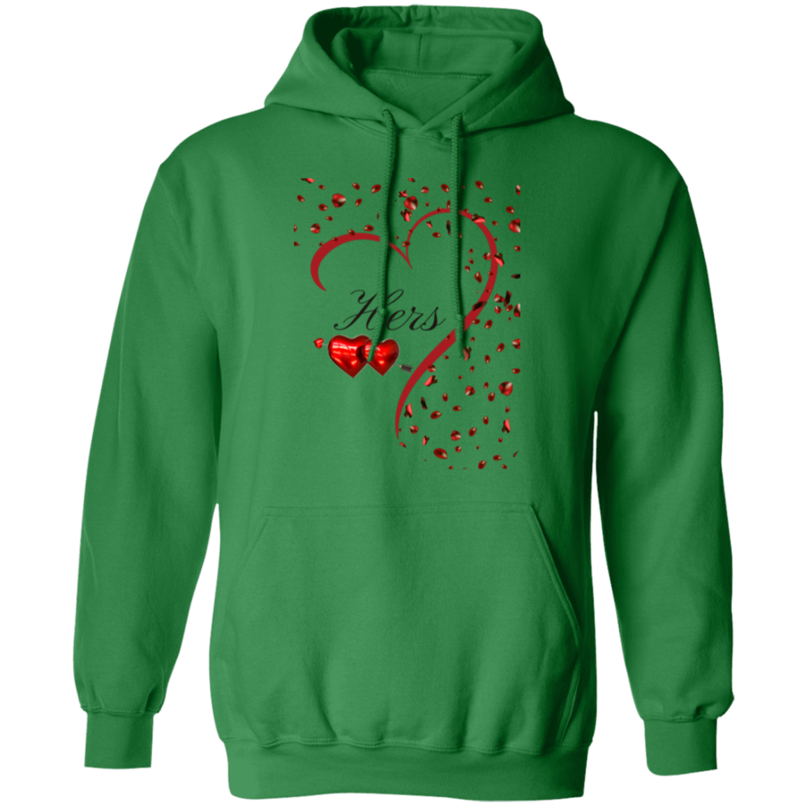 His and Hers Valentine Hoodie