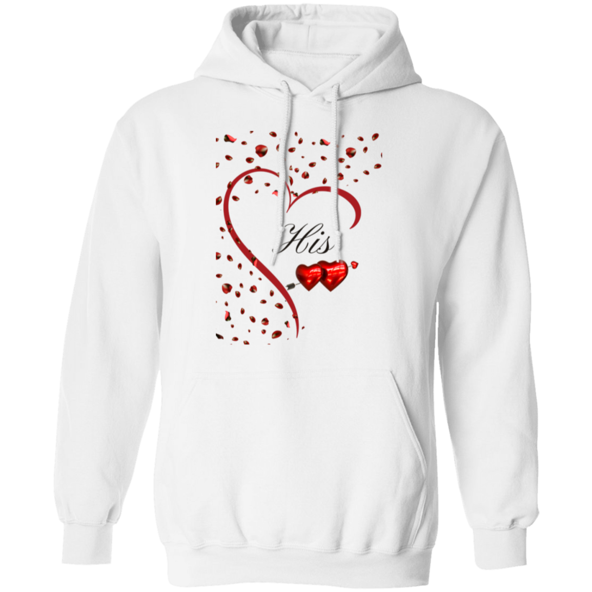 His and Hers Valentine Hoodie