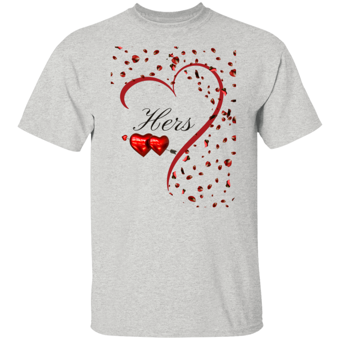 His and Hers Valentine/T Shirt