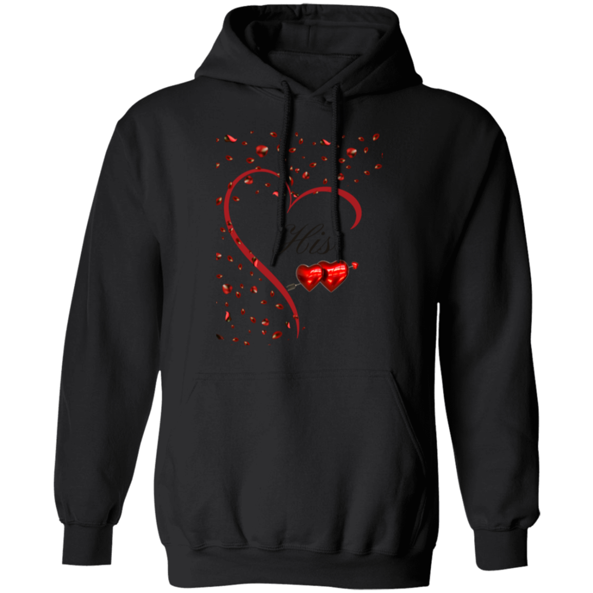 His and Hers Valentine Hoodie