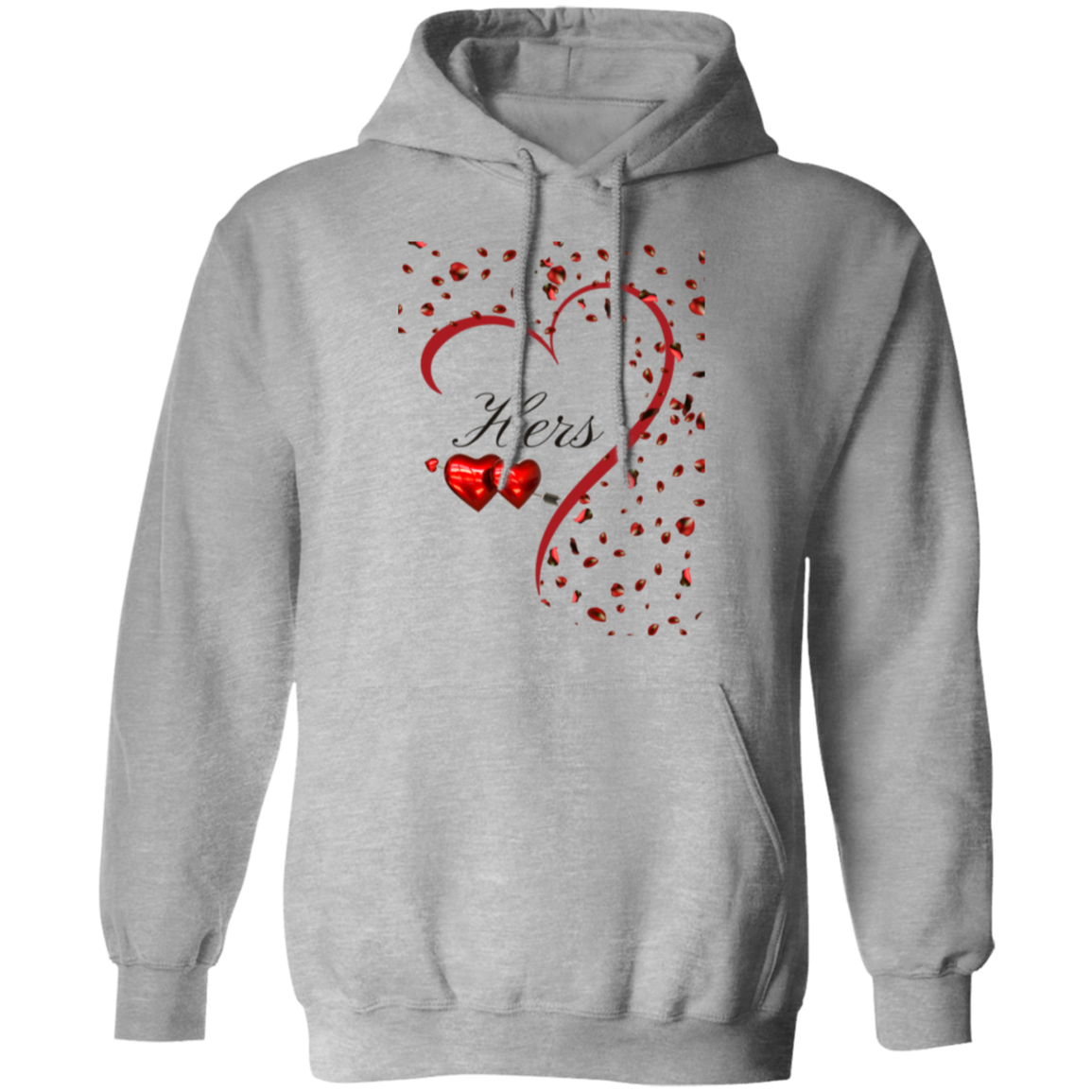 His and Hers Valentine Hoodie