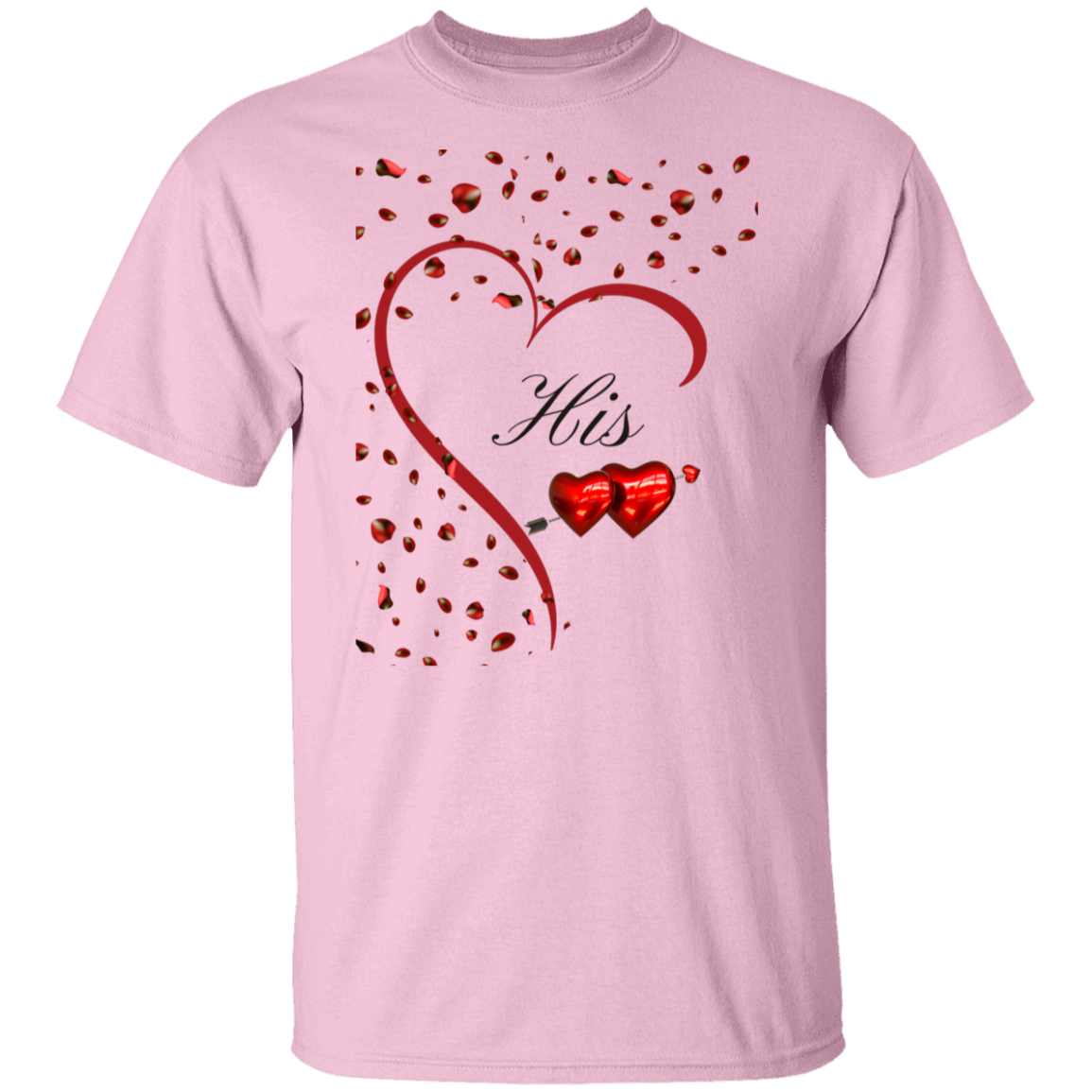 His and Hers Valentine/T Shirt