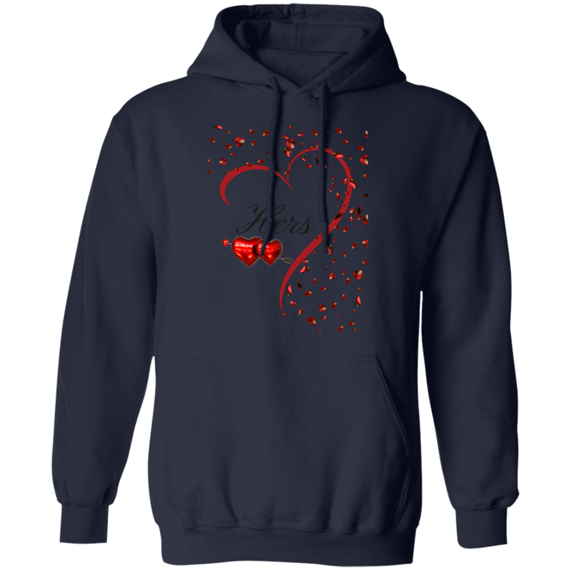 His and Hers Valentine Hoodie