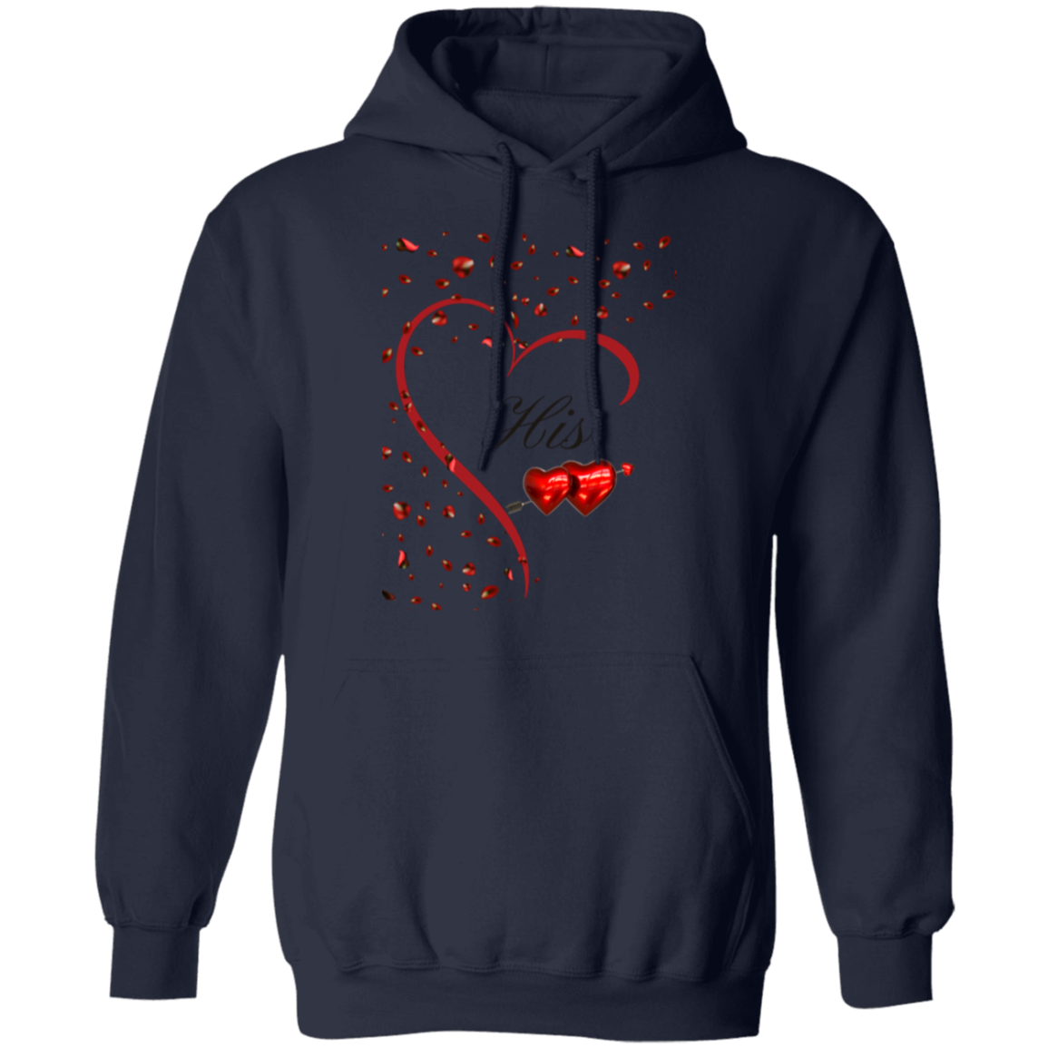 His and Hers Valentine Hoodie