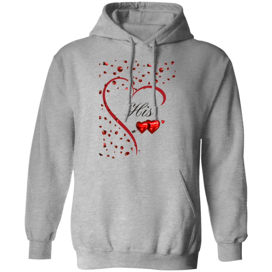 His and Hers Valentine Hoodie
