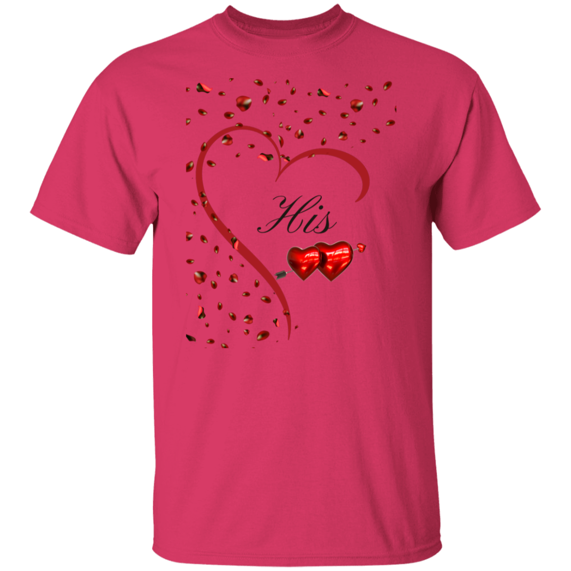 His and Hers Valentine/T Shirt