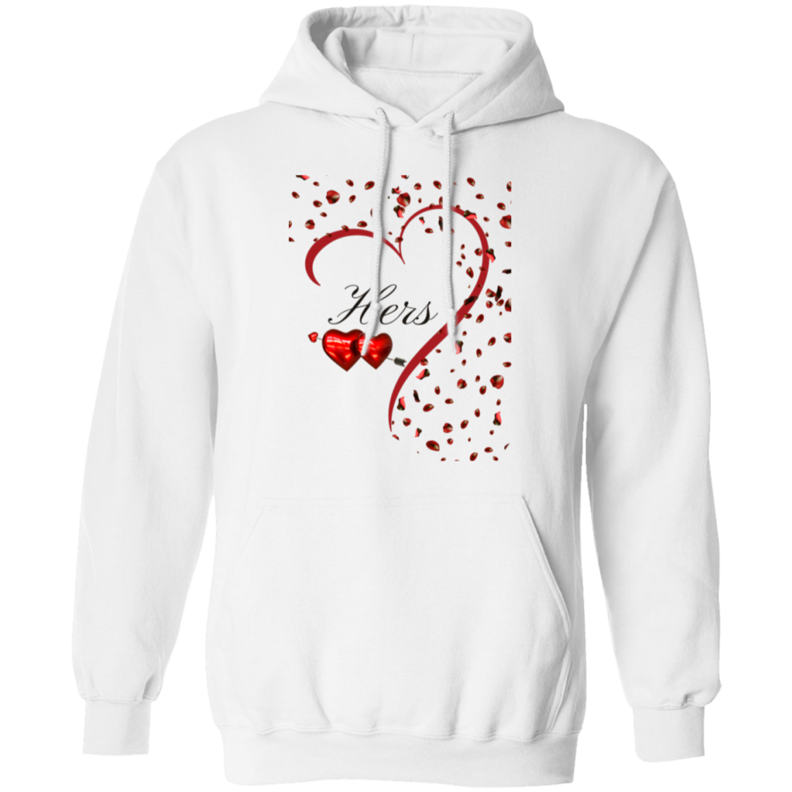 His and Hers Valentine Hoodie