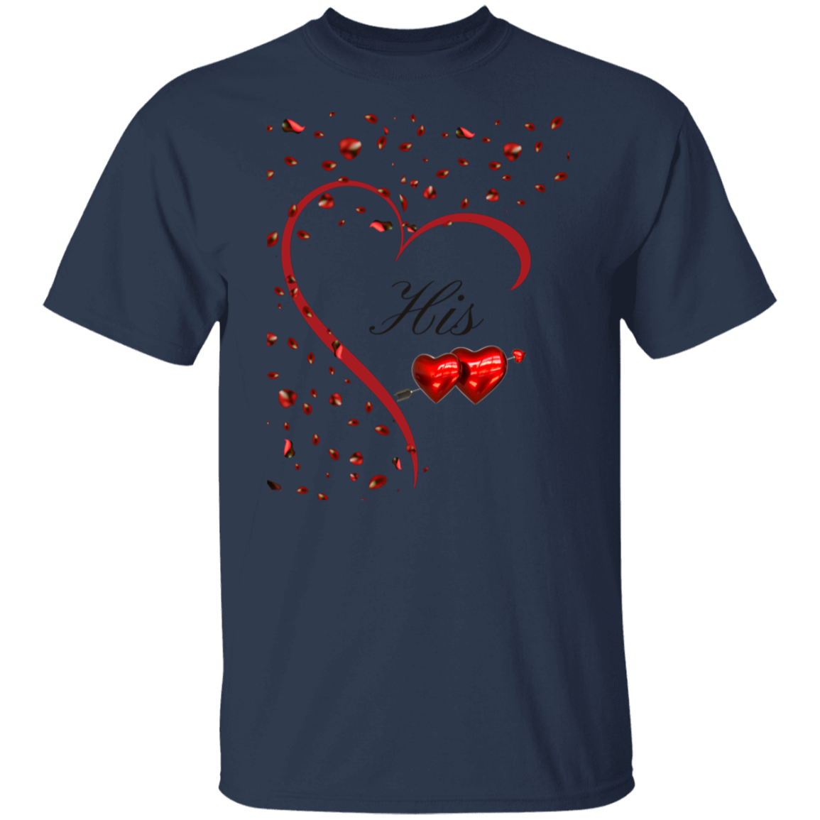 His and Hers Valentine/T Shirt