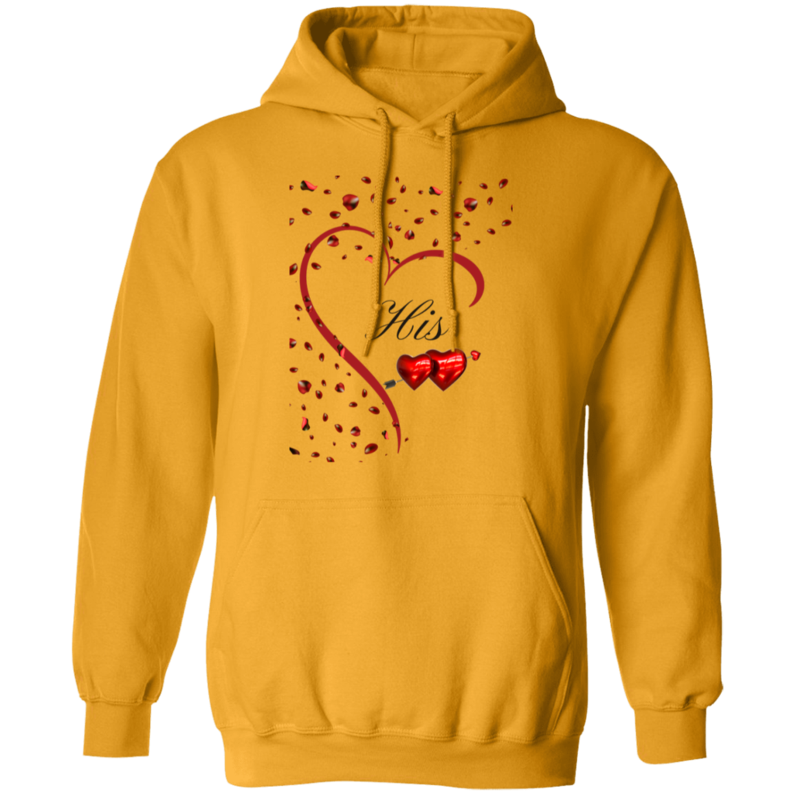 His and Hers Valentine Hoodie