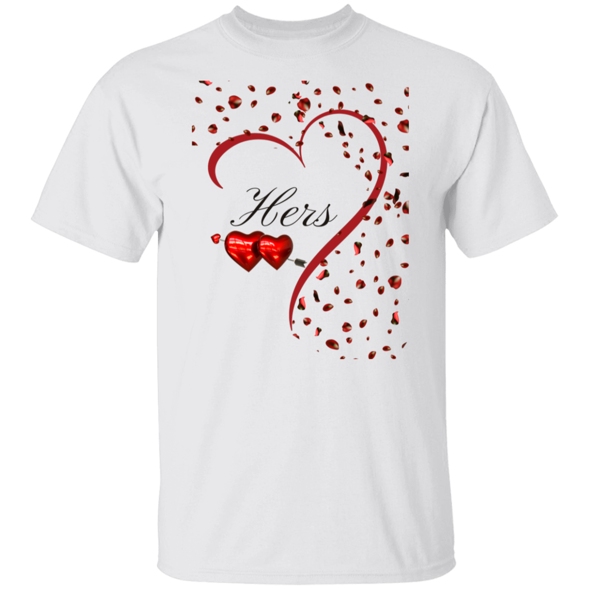 His and Hers Valentine/T Shirt