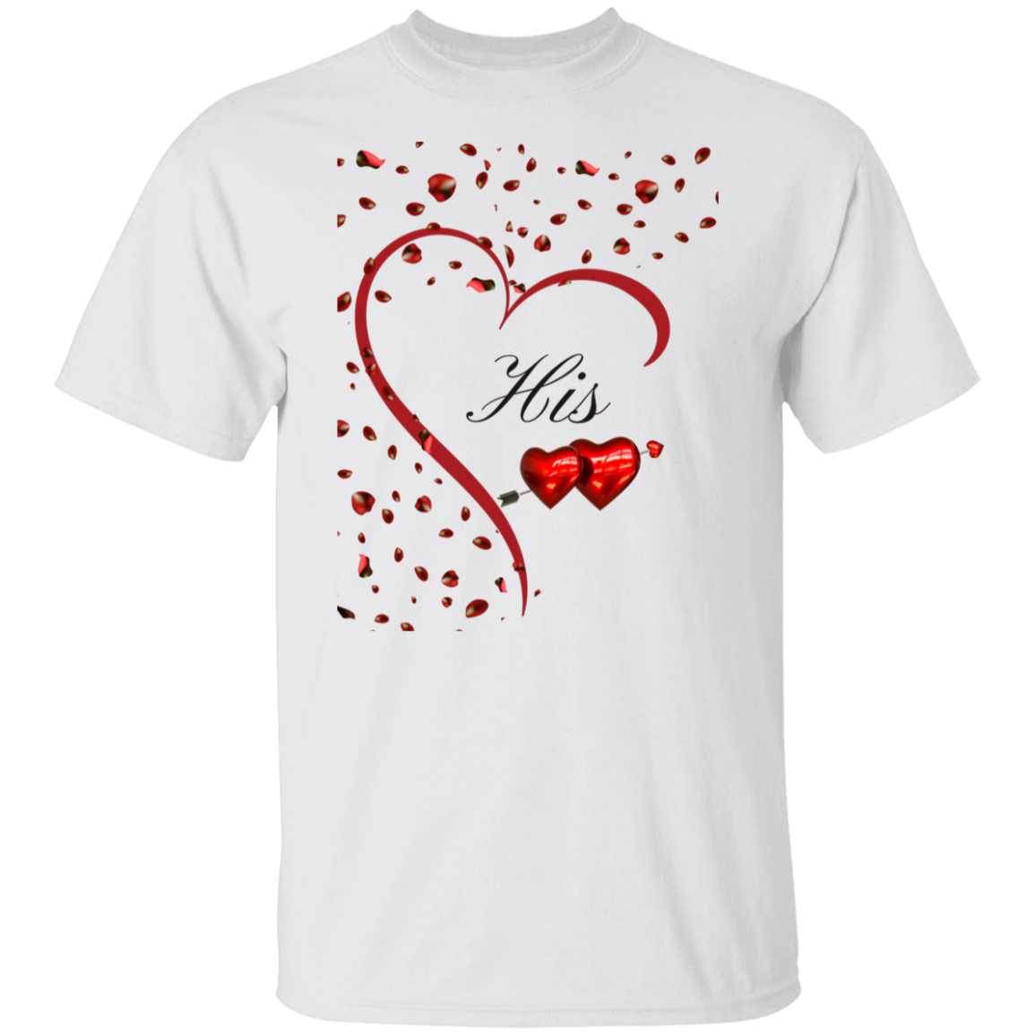 His and Hers Valentine/T Shirt
