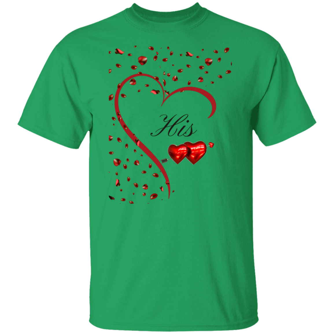His and Hers Valentine/T Shirt