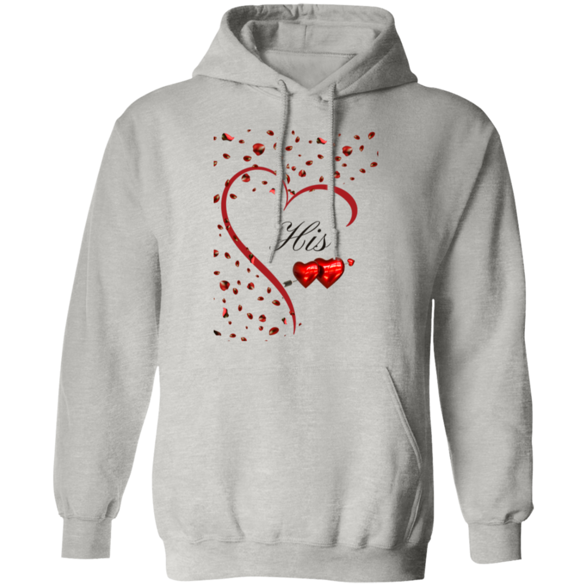 His and Hers Valentine Hoodie