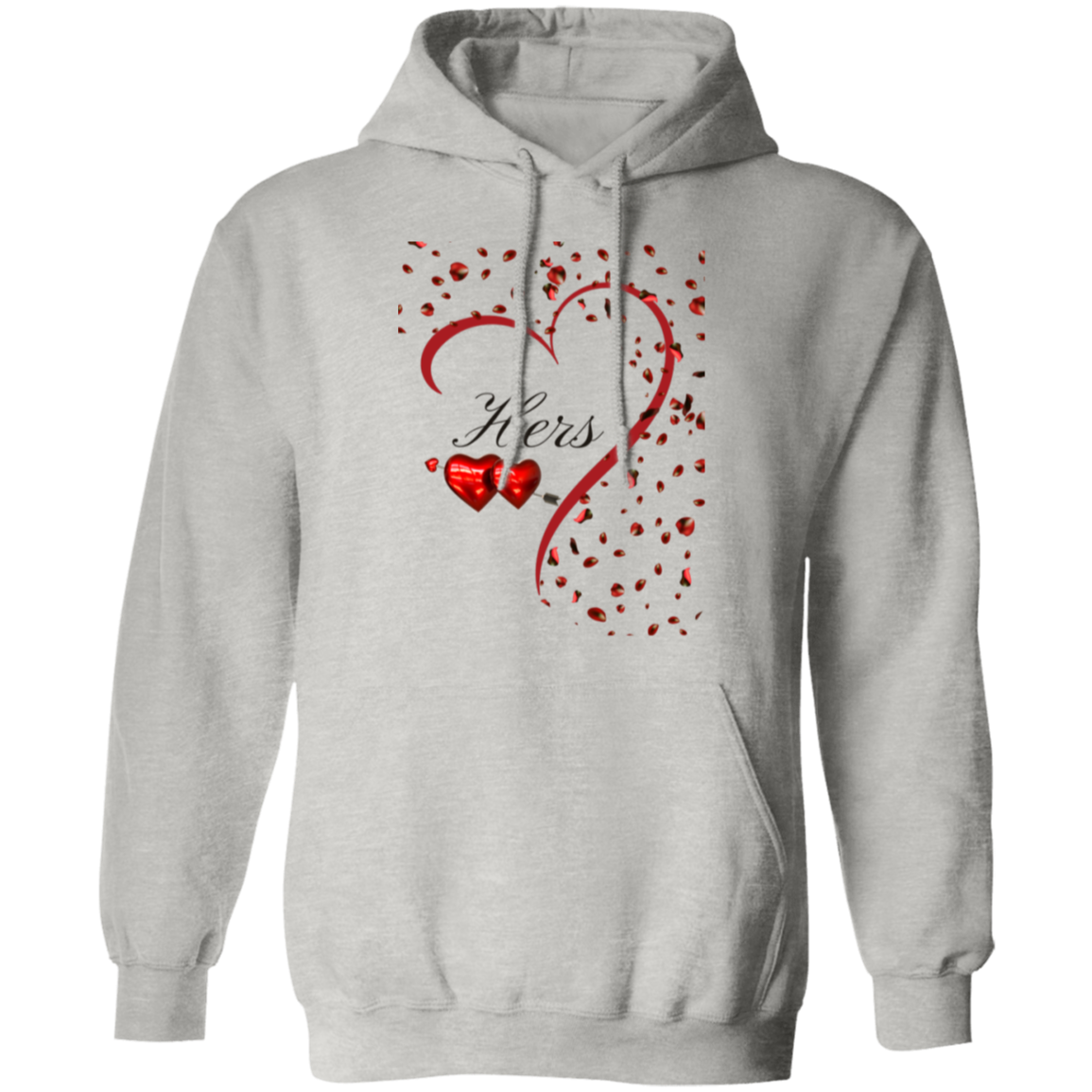 His and Hers Valentine Hoodie