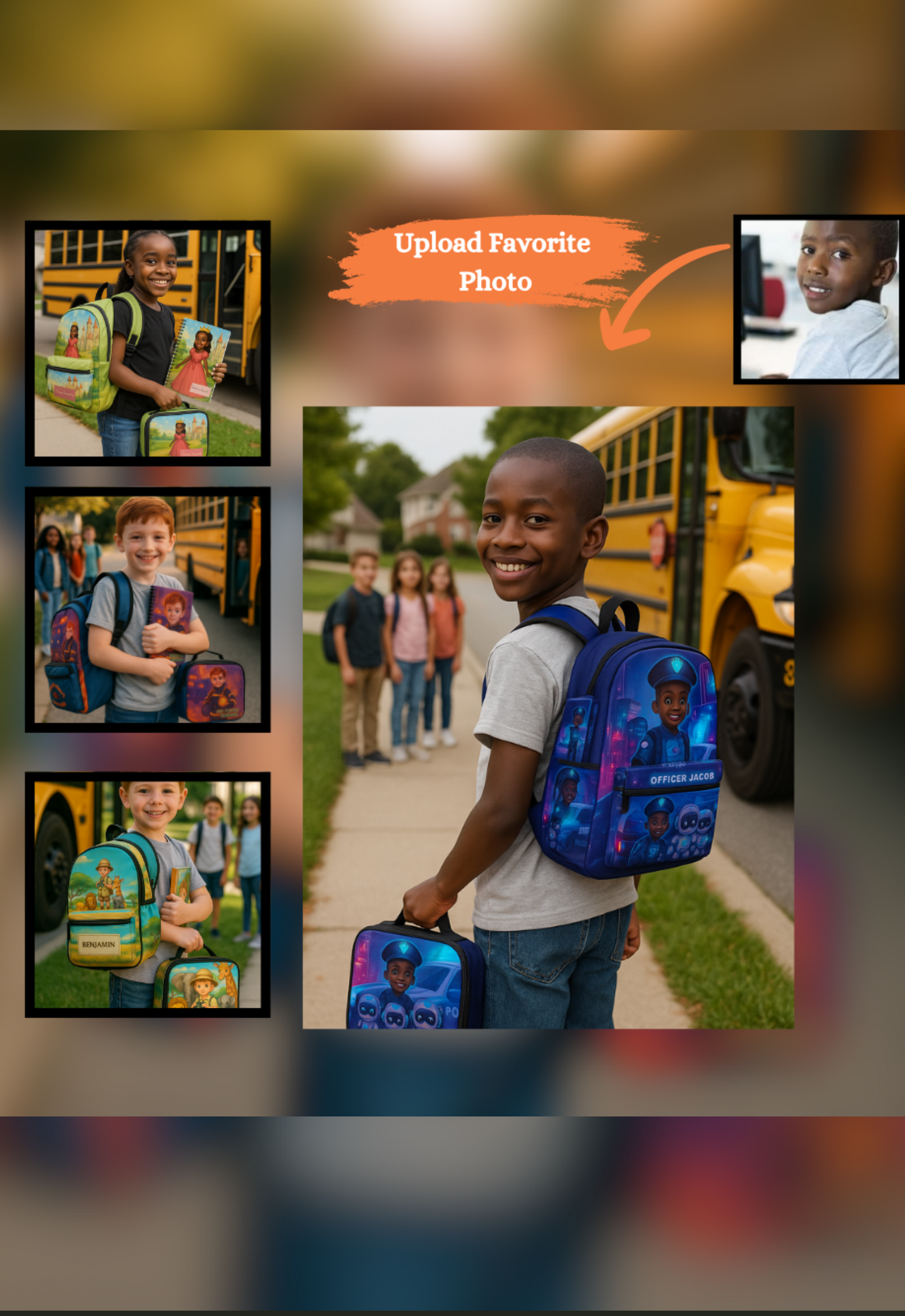 Kids Character Backpack