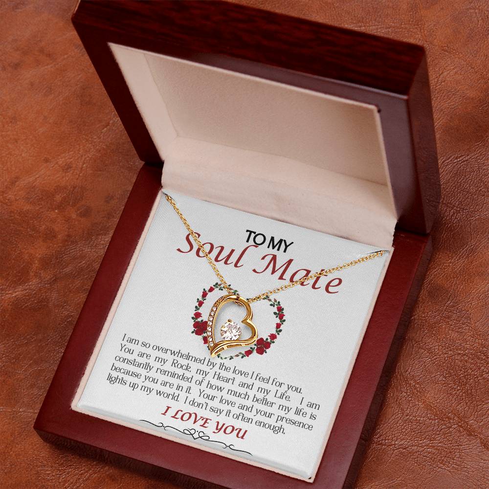 Forever Love Necklace/Soul Mate/White