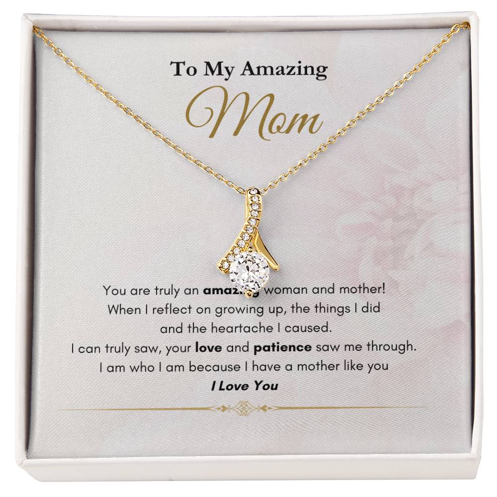 My Amazing Mom Allure Necklace Pink