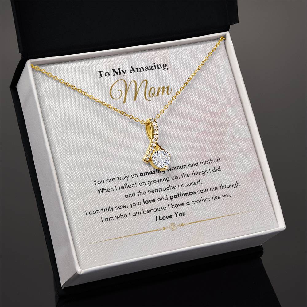 My Amazing Mom Allure Necklace Pink