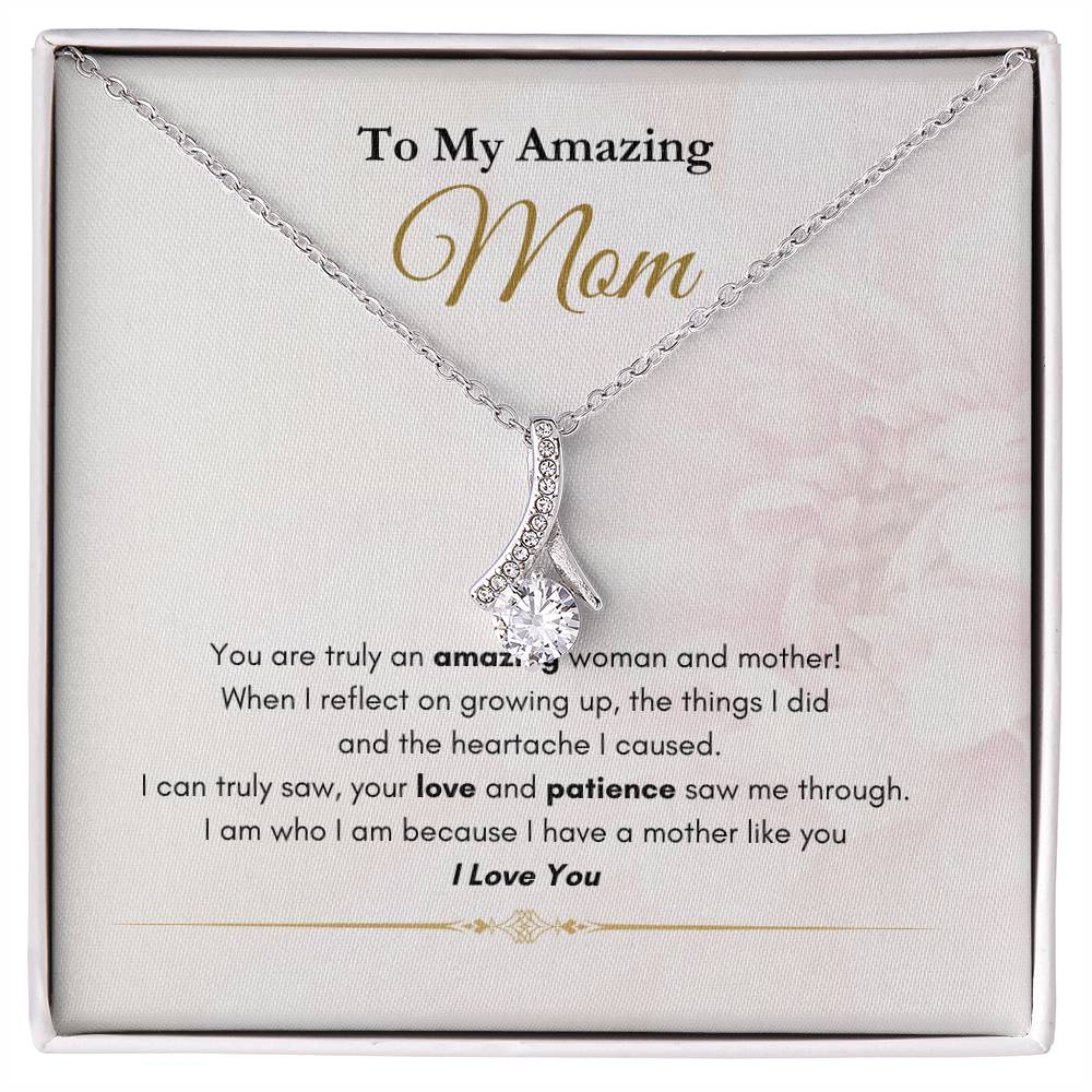 My Amazing Mom Allure Necklace Pink