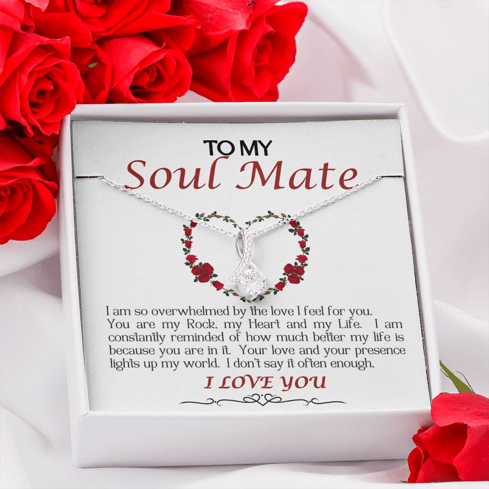 Alluring Beauty Necklace/Soul Mate/White