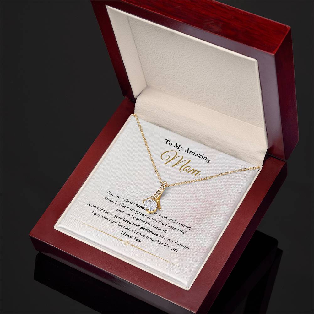 My Amazing Mom Allure Necklace Pink
