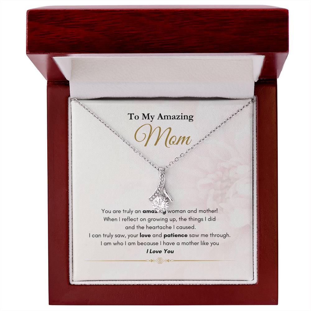 My Amazing Mom Allure Necklace Pink