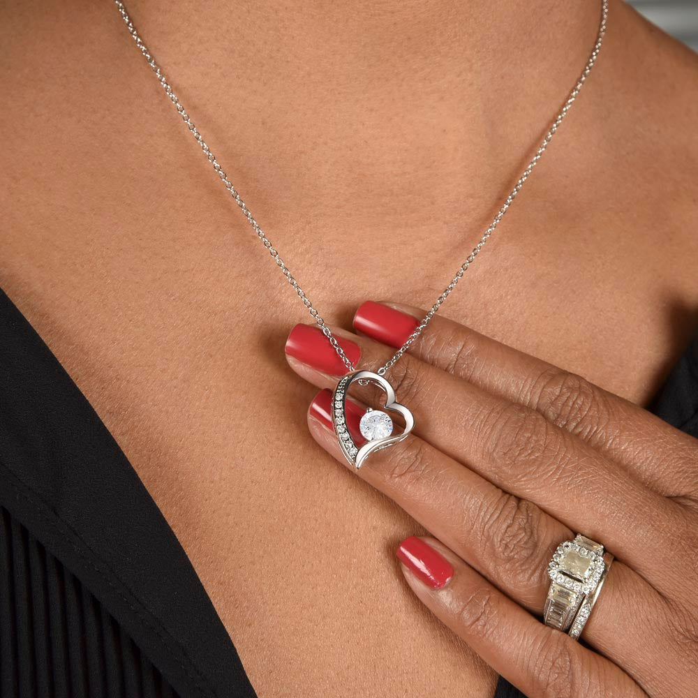 Forever Love Necklace/Soul Mate/Black