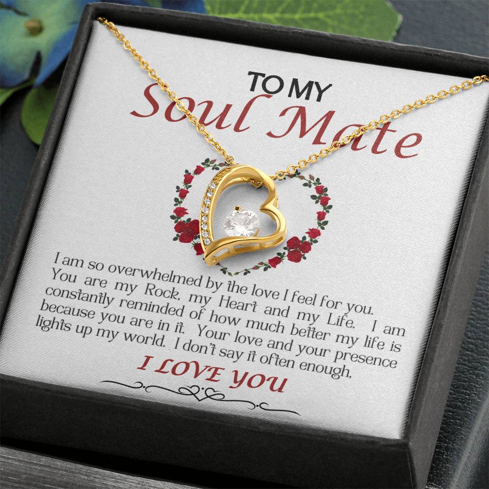 Forever Love Necklace/Soul Mate/White