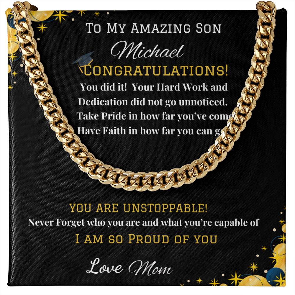 Cuban Link Chain w/ Lux Box - Unstoppable