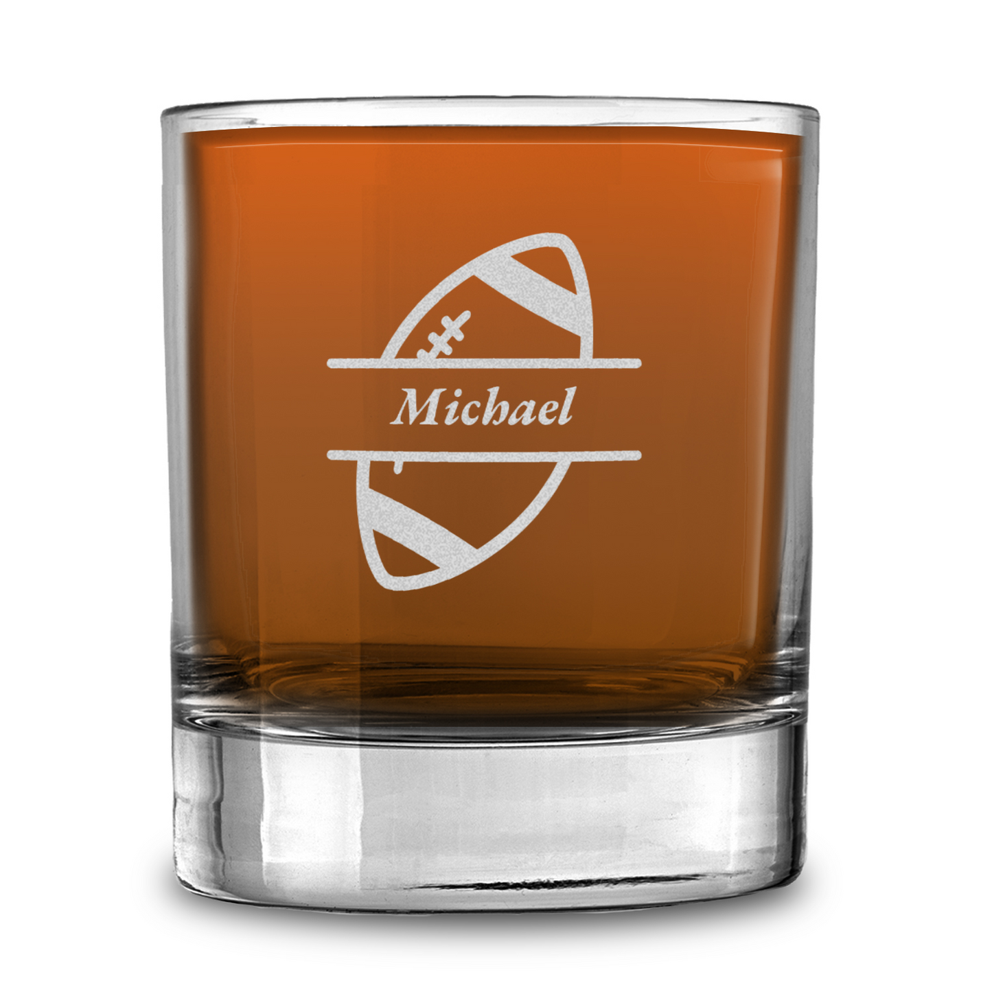 Laser Engraved Whiskey Glass/ Tumbler -Personalized