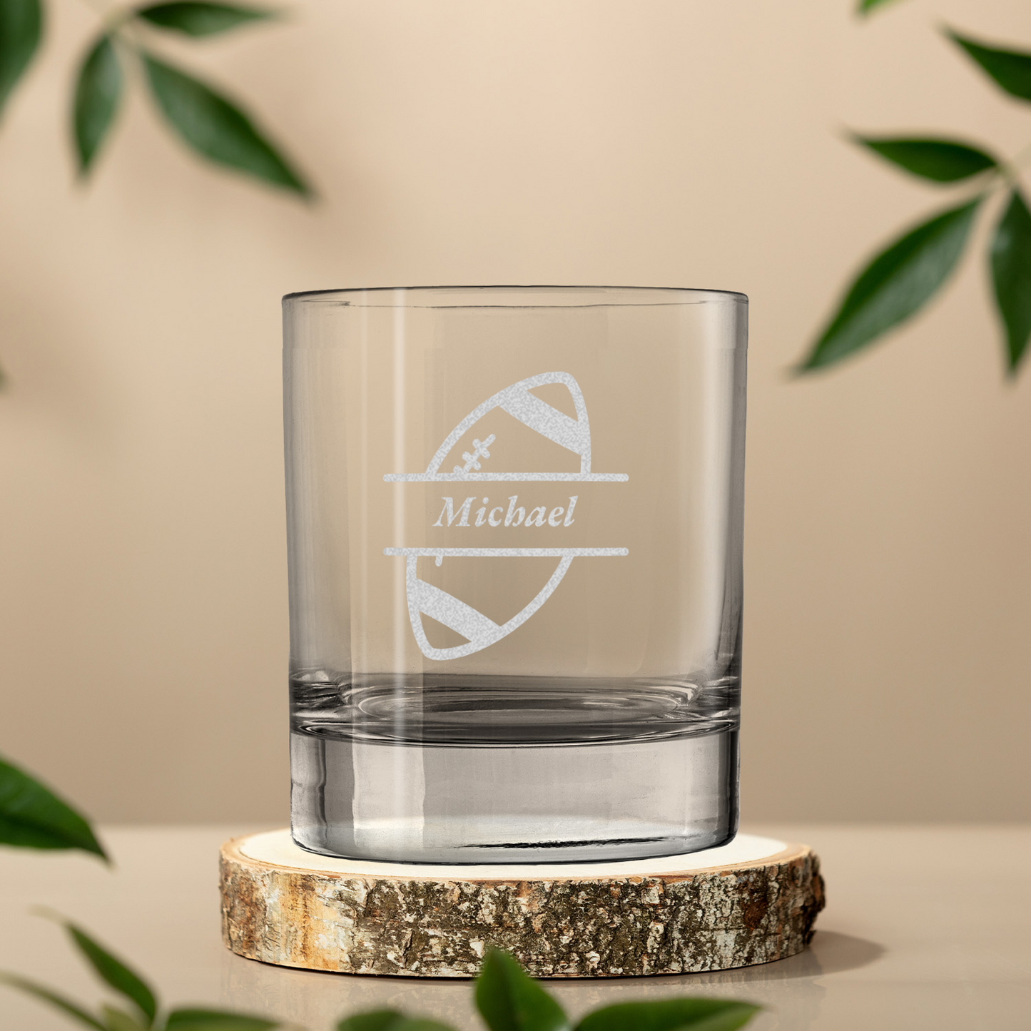 Laser Engraved Whiskey Glass/ Tumbler -Personalized