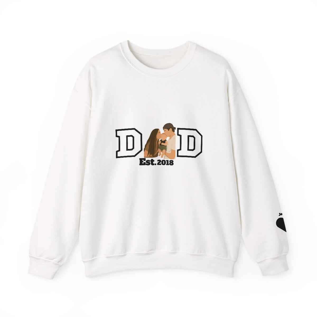 Father and Son/Daughter Sweatshirt - Father's Day Gift