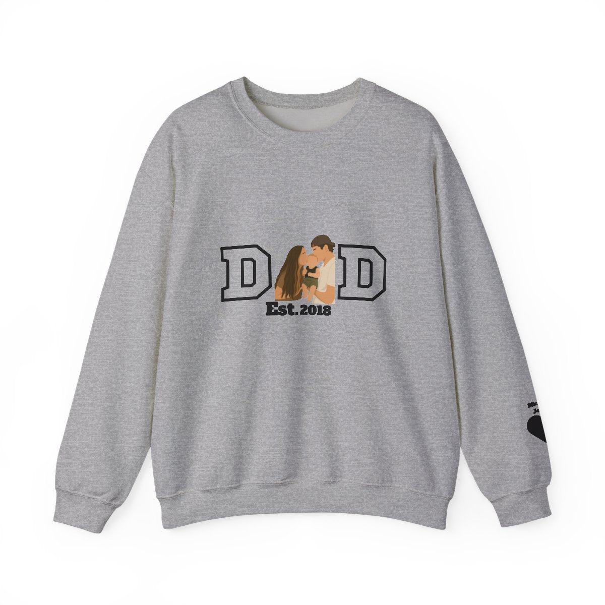 Father and Son/Daughter Sweatshirt - Father's Day Gift