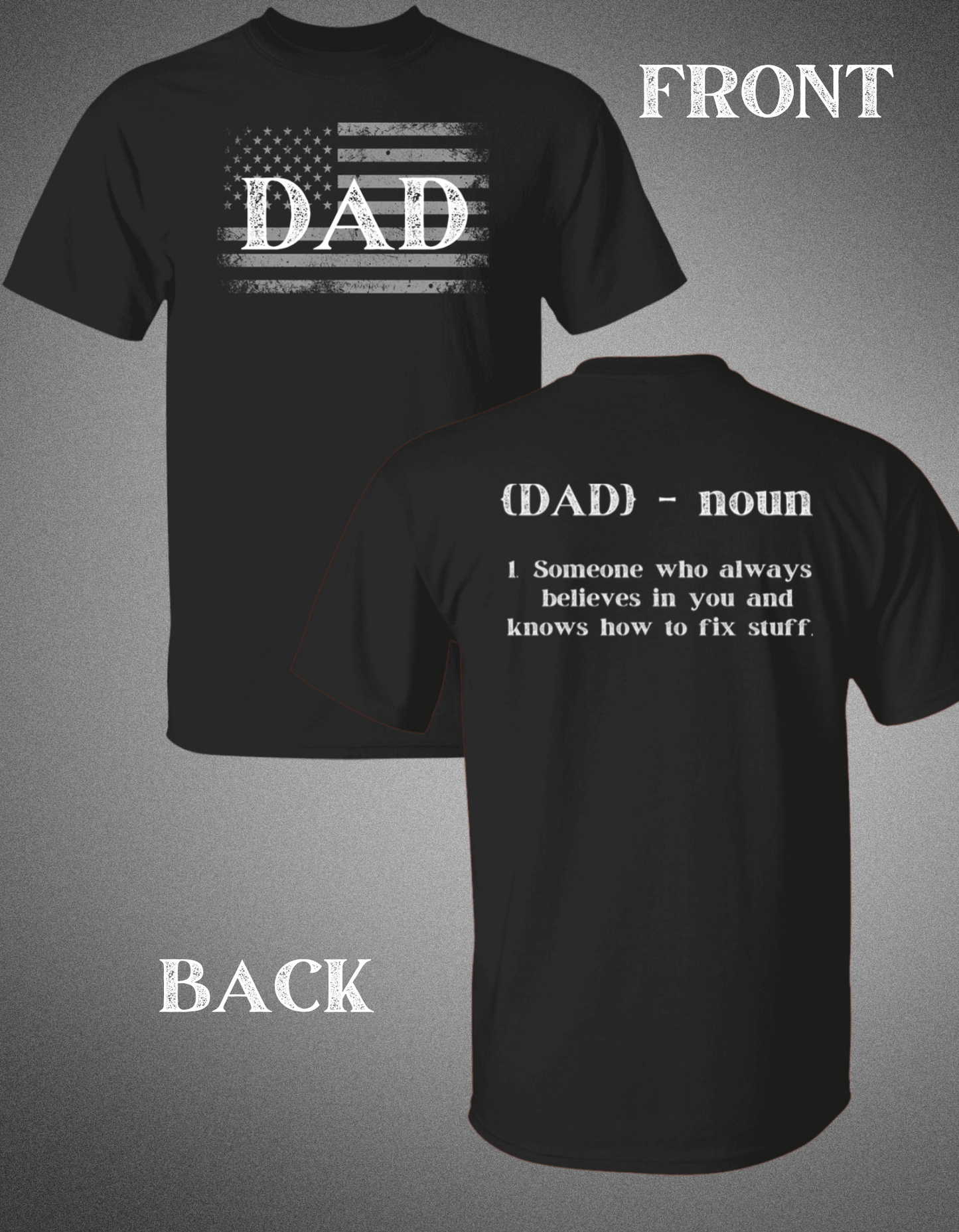 Dad Noun Grunt T-Shirt