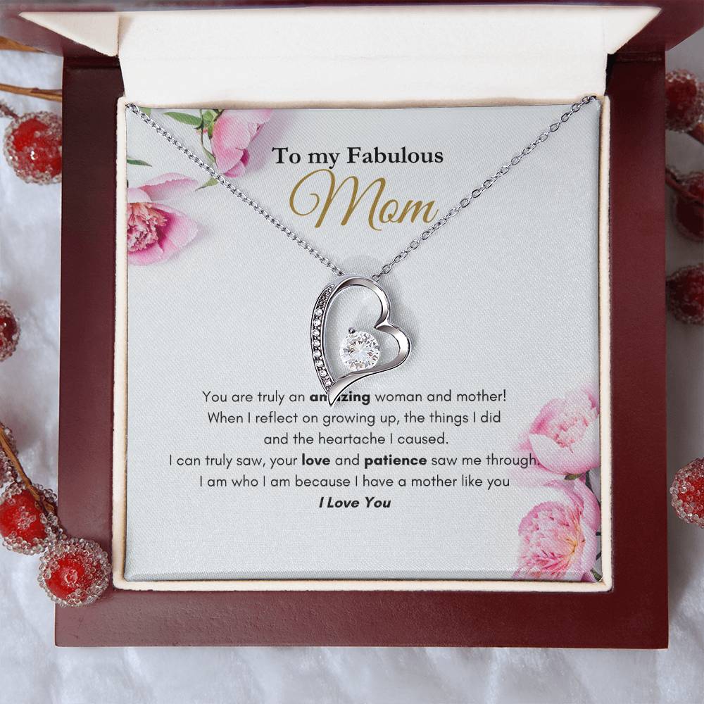 Fabulous Mom Forever Love  Necklace