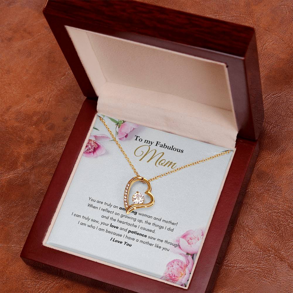 Fabulous Mom Forever Love  Necklace