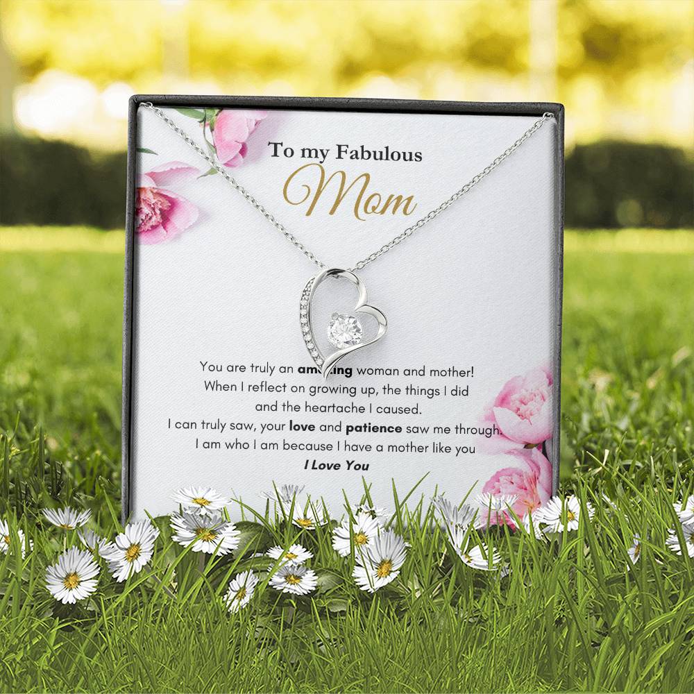 Fabulous Mom Forever Love  Necklace