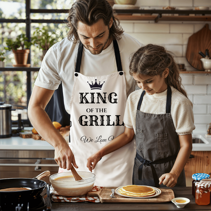 King of the Grill/ Best Flippin Dad BBQ Platter and Apron