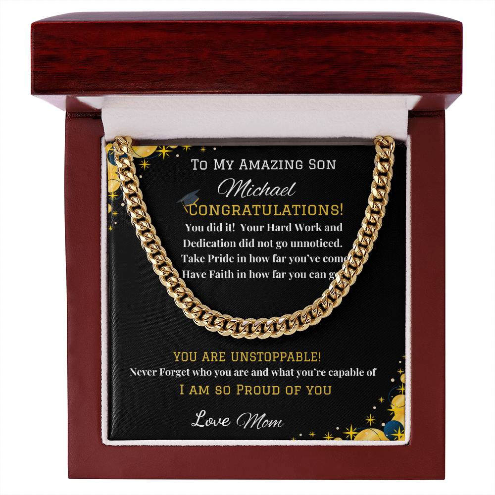 Cuban Link Chain w/ Lux Box - Unstoppable
